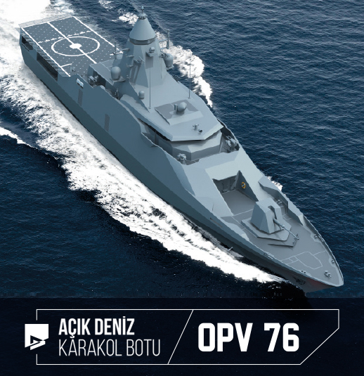 Açık Deniz Karakol Botu OPV 76