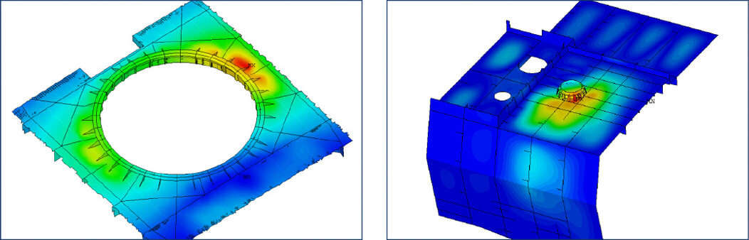 DETAIL MODELING | ANALYTICAL & EXPERIMENTAL ACCURACIES (STRENGTH, VIBRATION, STABILITY, EMI/EMC, SAFETY, etc.)
